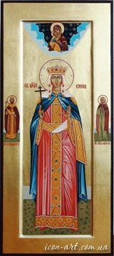 мерная икона Святая равноапостольная царица Елена Константинопольская