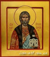 именная икона Святой Владислав князь Сербский