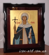 Personalized icon in icon-cases Holy Nina Equal-to-the-Apostles