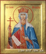 именная икона Святая равноапостольная царица Константинопольская  Елена