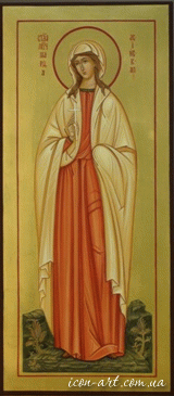 мерная икона Святая мученица Марфа Азийская 