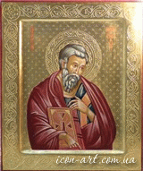 именная икона Святой апостол и евангелист Матфей
