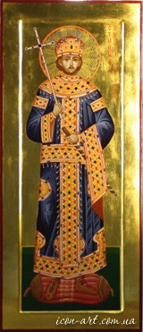 мерная икона Святой великий царь Константин