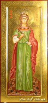 мерная икона Святая мученица Серафима Римская