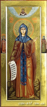 мерная икона Святая преподобная Мария Хиданская