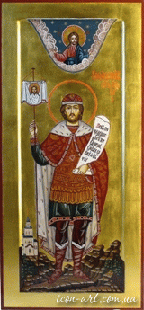 икона Святой великий князь Александр Невский
