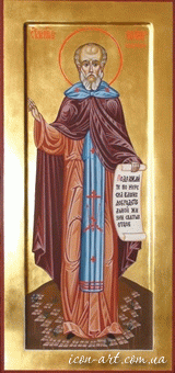 мерная икона Святой преподобный Иоанн Пророк Египетский