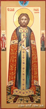 мерная икона Святой благоверный князь Роман Рязанский
