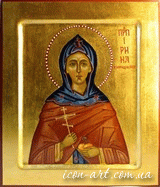 именная икона Святая преподобная Ирина Каппадокийская
