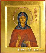 именная икона Святая мученица Феодора младшая Александрийская 