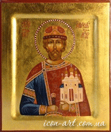 именная икона Святой князь Ярослав Мудрый