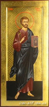 мерная икона Святой апостол и евангелист Марк
