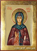 именная икона Святая преподобная Мария Радонежская
