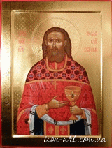 именная икона Святой праведный Феодосий Балтский (Левицкий)