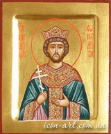 именная икона Святой равноапостольный царь Константин