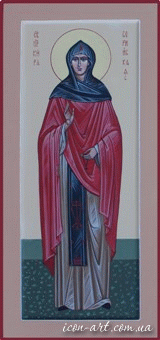 мерная икона Святая преподобная Кира Берийская