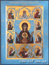 Курская Коренная икона Знамение Пресвятой Богородицы