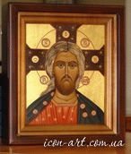 Christ of Golden Hair in icon-case
