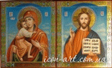 Венчальные иконы Феодоровская икона Пресвятой Богородицы и Иисус Вседержитель