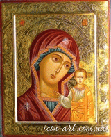 Казанская икона Пресвятой Богородицы 0005