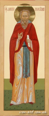 мерная икона Святой преподобный Даниил Переяславский