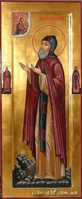 мерная икона Святой преподобный Даниил князь Московский