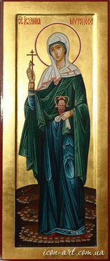 мерная икона Святая праведная Иоанна Мироносица