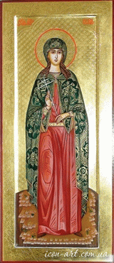 мерная икона Святая мученица Иулия Карфагенская