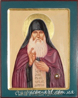 именная икона Святой преподобный Кукша Одесский